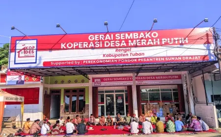 Usai Dibongkar karena Berpolemik, Koperasi Merah Putih di Tuban Dibuka Terbatas