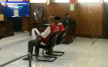 Dua Oknum Pemeras Ponpes di Kota Batu Jalani Sidang Perdana, Terancam Jerat Berlapis