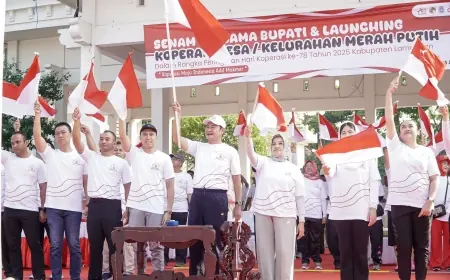 474 Koperasi Merah Putih Diresmikan, Lamongan Dorong Ekonomi Desa