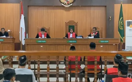 Unjuk Rasa Berujung Penjara, 10 Pesilat di Trenggalek Divonis 6 Bulan 15 Hari