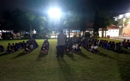 Pesta Miras dan DJ di Vila Jombang Dibubarkan, 183 Remaja Anggota Geng Diamankan