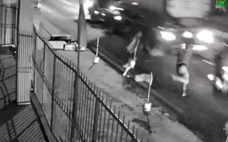 Geng Remaja Berulah di Jalur Jombang-Surabaya, Terekam CCTV Adang dan Pukuli Pengendara