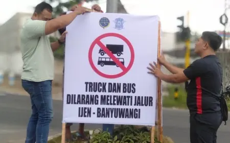Volume Kendaraan Jalur Alternatif Bondowoso – Banyuwangi Via Ijen Meningkat 20 Persen, Ini Imbauan Dishub