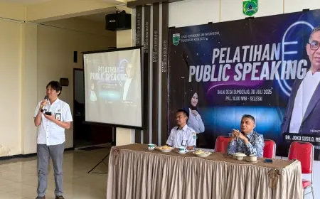 Ujung Tombak Informasi, KIM Kota Batu Dapat Pembekalan Public Speaking
