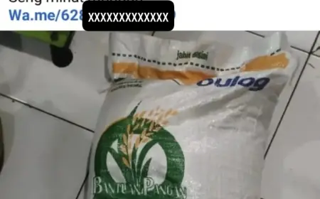 Beras Bantuan Pangan di Tulungagung Dijual di Medsos, Pemkab Akan Evaluasi Data Penerima