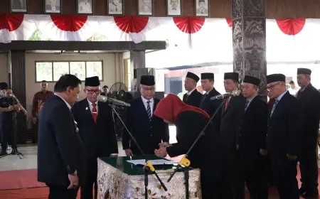Bupati Nganjuk Lantik 21 Pejabat Baru, Dorong Akselerasi Pembangunan Daerah