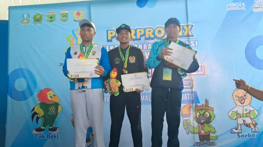 Tambah Medali, Kabupaten Blitar Duduki Peringkat 15 Besar Porpov Jatim 2025