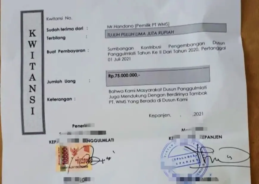 BPD Kepanjen Angkat Bicara soal Dugaan Penyelewengan CSR Perusahaan Tambak Udang di Jember