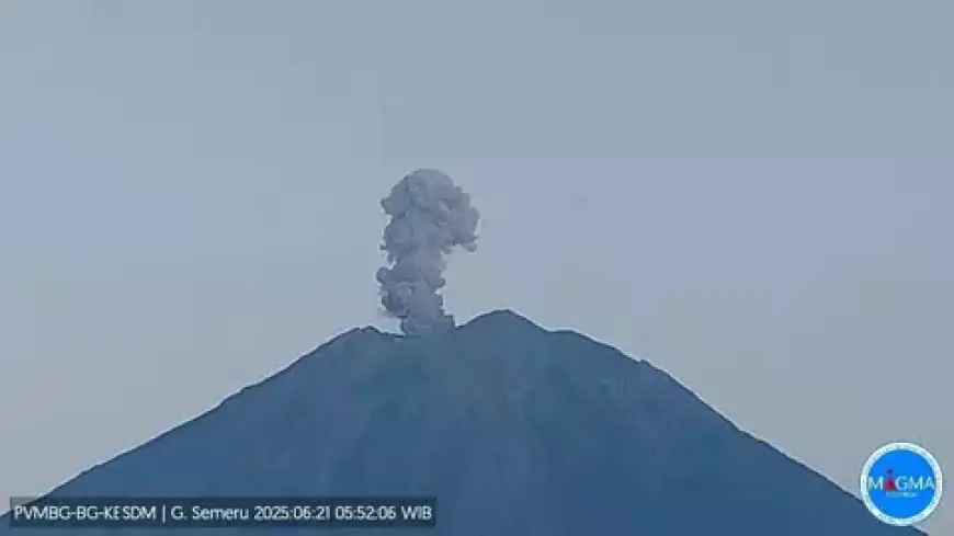 Gunung Semeru Erupsi, Warga Diminta Waspada