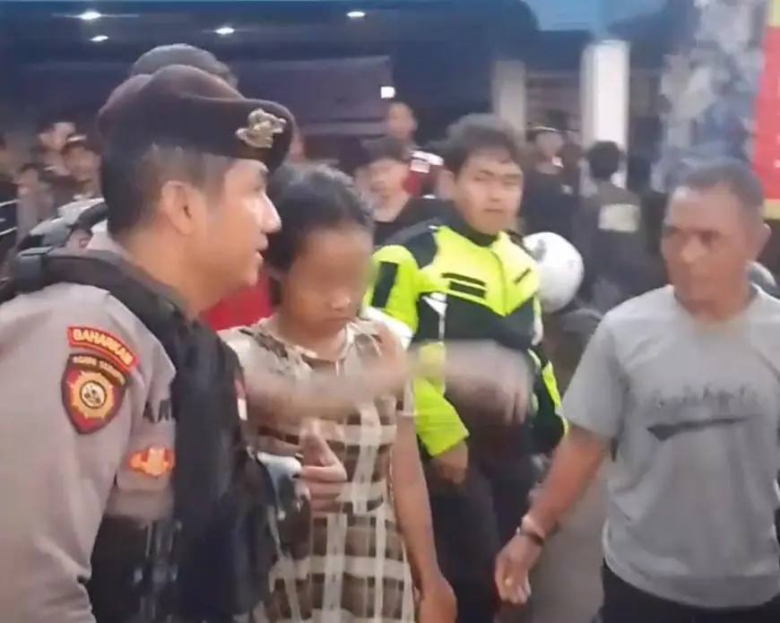 Lagi! Perempuan Depresi Mau Nyebur Rolak Songo Mojokerto, Beruntung Digagalkan Polisi