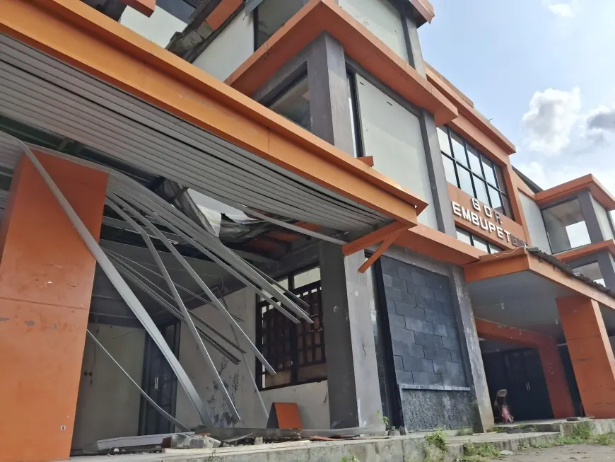 Kondisi GOR Lembupeteng Tulungagung Memprihatinkan, Dispora Janjikan Perbaikan Mulai Tahun Ini