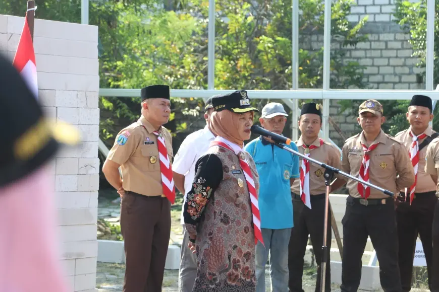 Wujudkan Asa, Berbakti Nyata: Wabup Nurul Azizah Resmi Buka Perkemahan Wirakarya Jatim 2025 di Bojonegoro