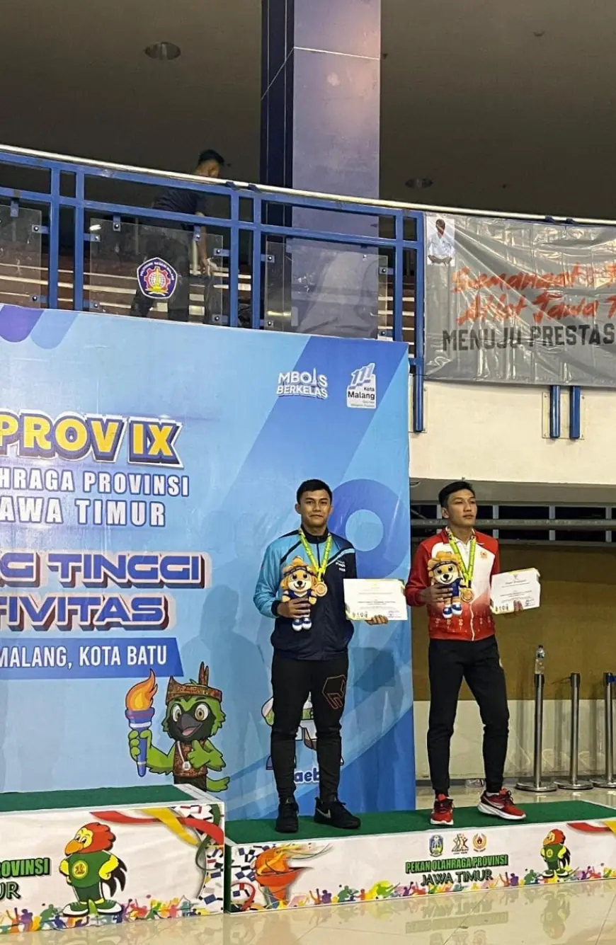 Anggota Reskrim Polres Pasuruan Sabet Juara 3 Kejuaraan Karate 84 Kg di Porprov IX Jatim