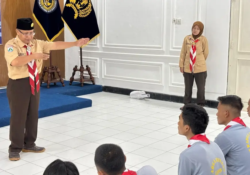 Suasana Penjara di Mojokerto Mendadak Seperti Sekolah Pramuka