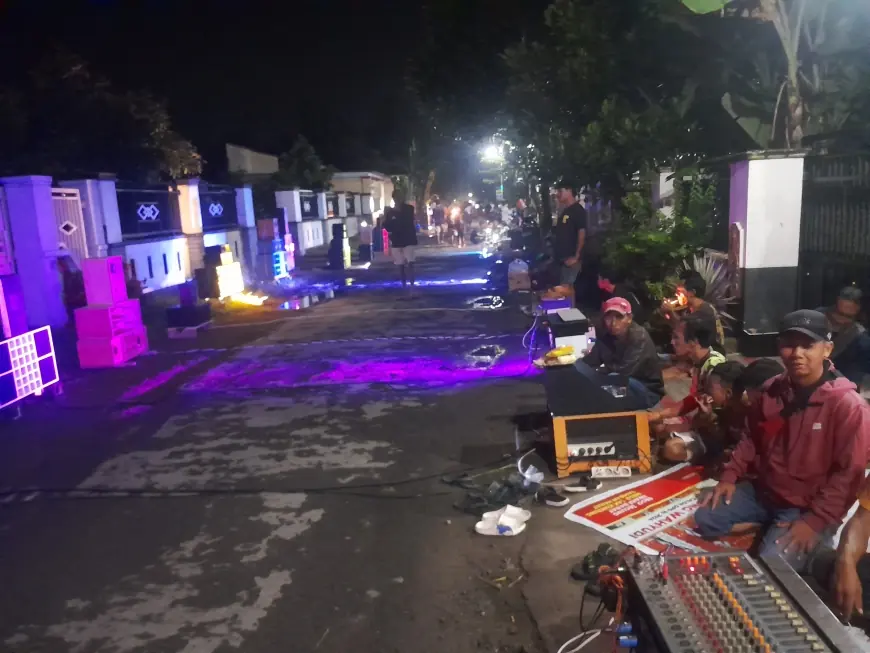 Ratusan Unit Sound Horeg Mini Meriahkan Tradisi Bersih Desa di Nganjuk
