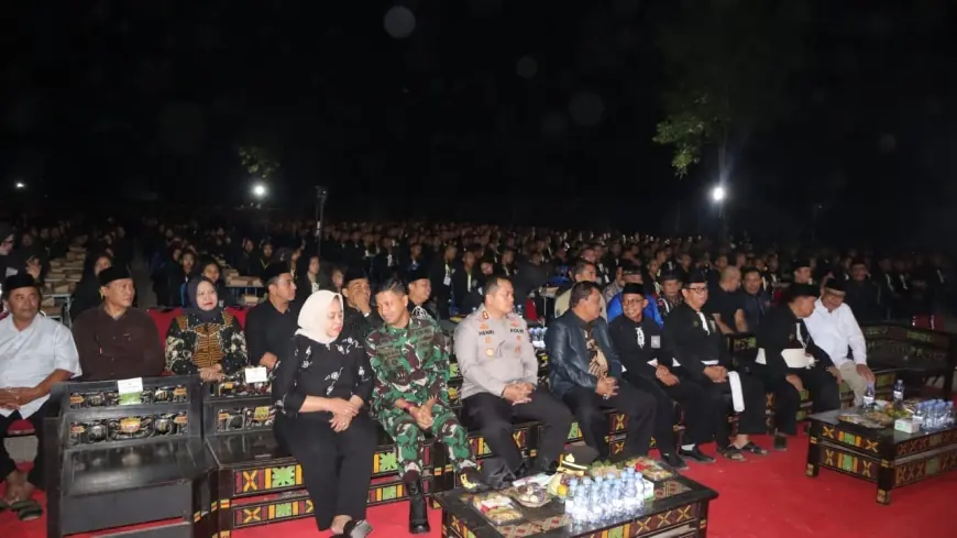 Amankan Pengesahan Warga Baru PSHT, Polres Nganjuk Libatkan Pamter