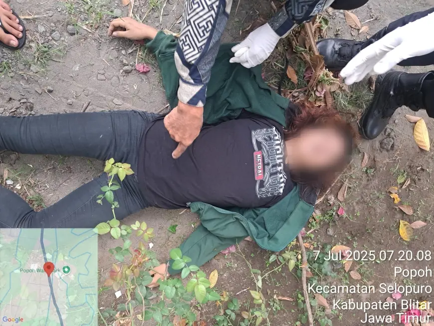 Identitas Mayat Perempuan yang Ditemukan di Pinggir Jalan di Blitar Terungkap, Ternyata Warga Kediri