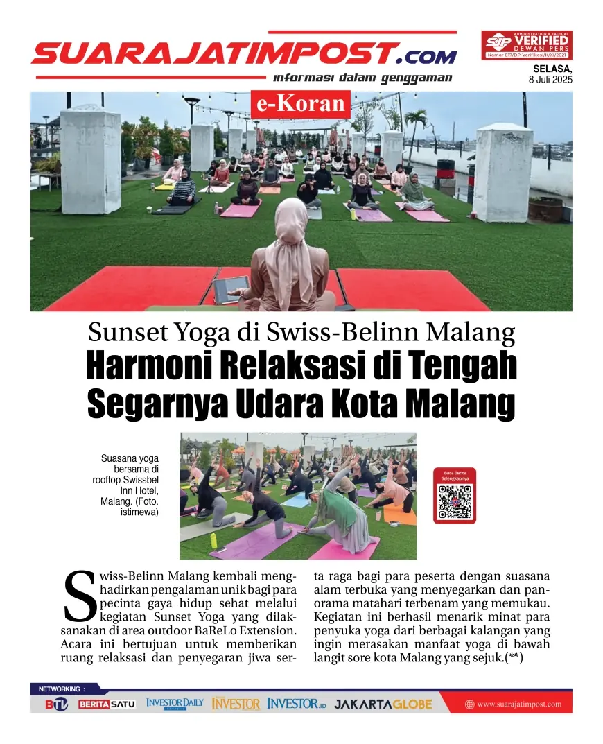 eKoran, Edisi Selasa, 8 Juli 2025