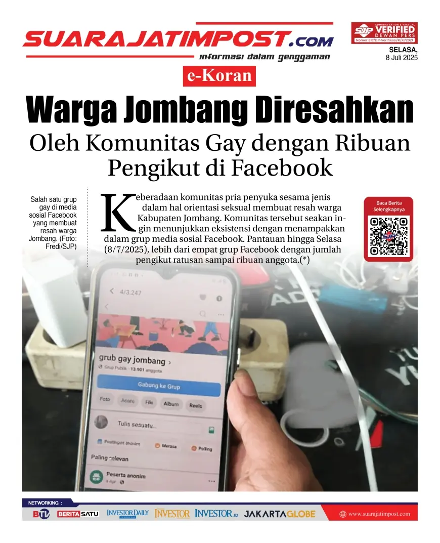 eKoran, Edisi Selasa, 8 Juli 2025