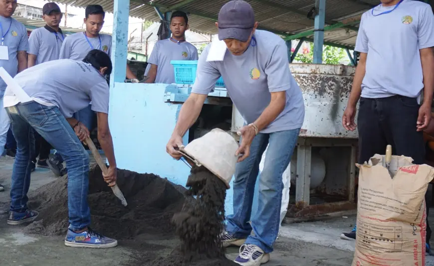 Puluhan Narapidana di Mojokerto Dilatih Menjadi Tukang Bangunan