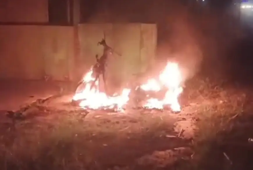 Motor Terbakar Misterius di Jombang, Polisi Masih Lakukan Penyelidikan