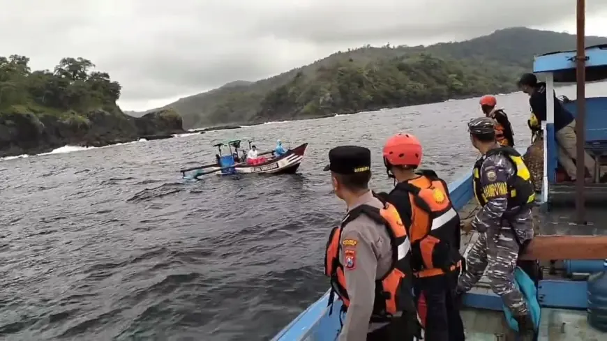Hari Terakhir, Tim SAR Gabungan Trenggalek Sisir Laut dan Darat Cari Enam ABK KM Sinar yang Hilang