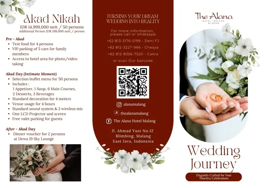 The Alana Hotel Malang Hadir di Wedding Exhibition MOG, Tawarkan Paket Menarik untuk Calon Pengantin