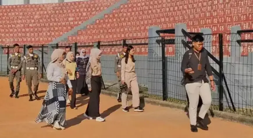 Wali Kota Kediri Tinjau Renovasi Stadion Brawijaya Jelang Super League