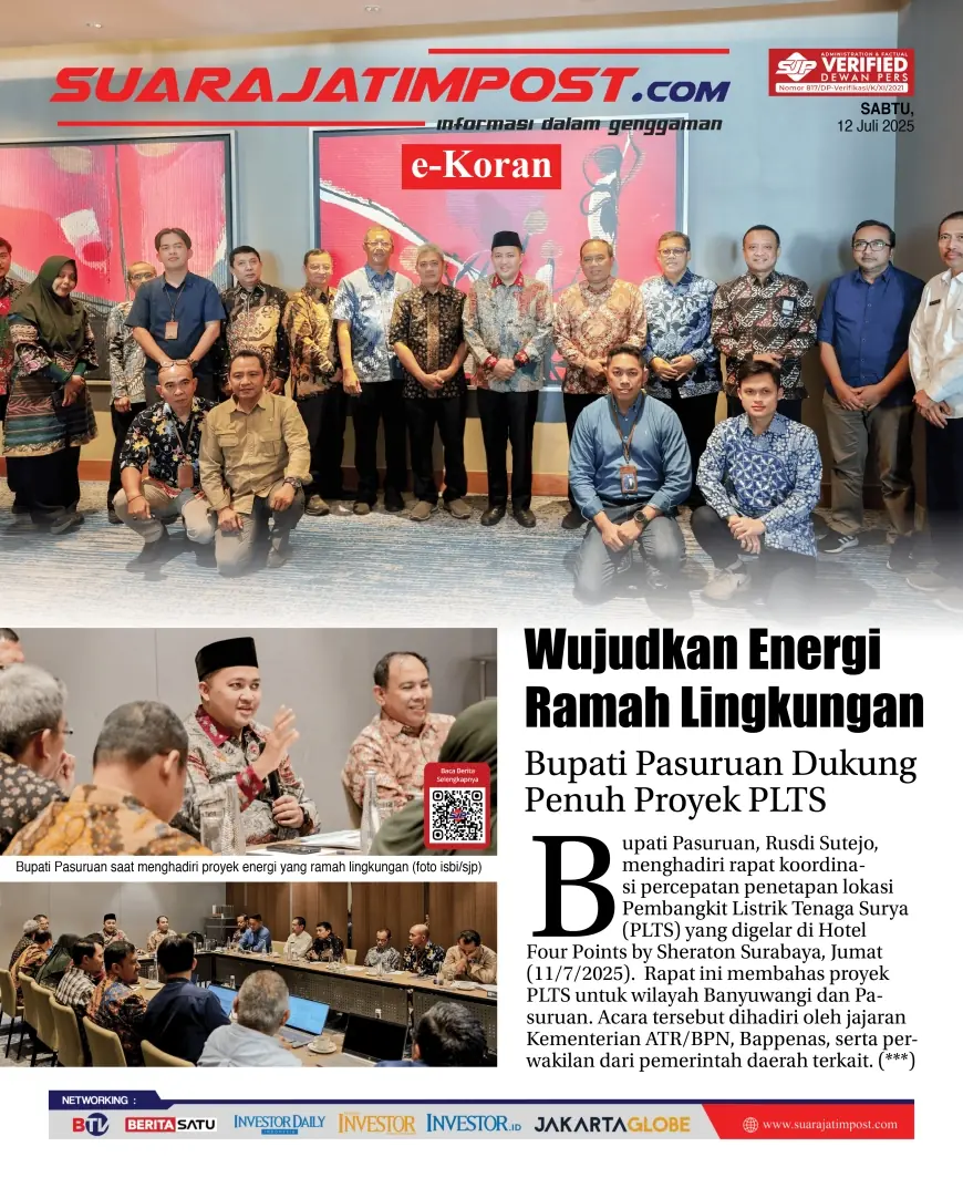 eKoran, Edisi Sabtu, 12 Juli 2025