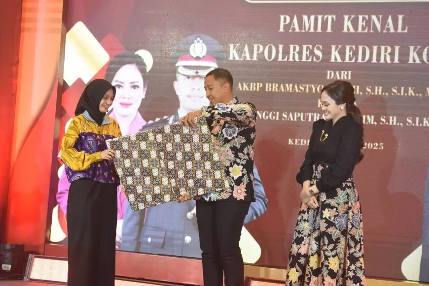 Pamit Kenal Kapolres Kediri Kota, Mbak Wali Harap Sinergi dan Kolaborasi Dipertahankan Demi Wujudkan Kota Kediri Mapan