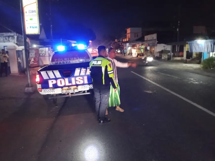 Pejalan Kaki Alami Luka usai Ditabrak Motor di Jalan Boyolangu Tulungagung