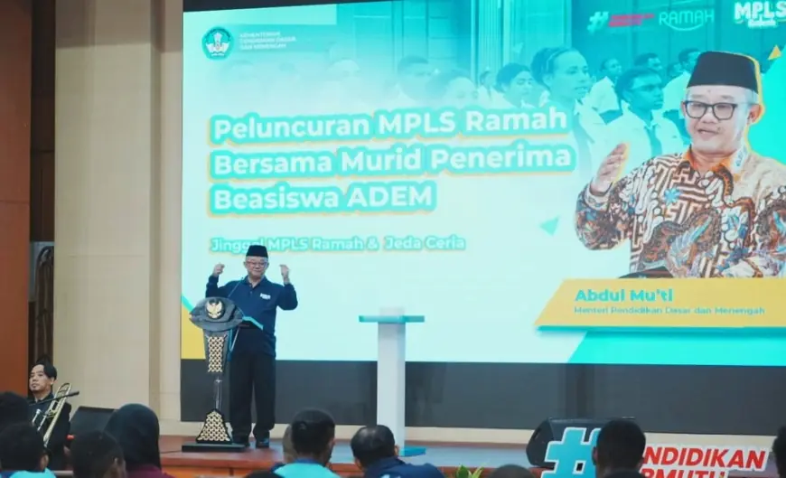 Mendikdasmen: MPLS Ramah, Jangan Ada Lagi Atribut Aneh dan Perpeloncoan!
