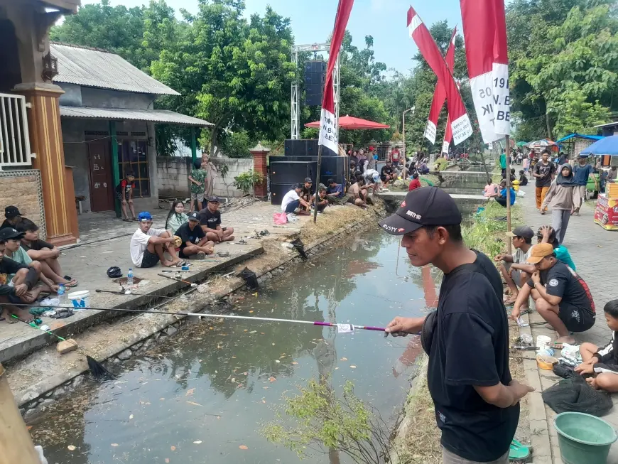 Nyadran Dusun Barik Betet Meriah, Pemancingan Akbar Sedot Ratusan Peserta dari Luar Desa
