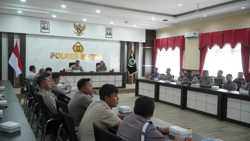 Operasi Patuh Semeru 2025 Dimulai Besok, Puluhan Personel Polres Blitar Diterjukan