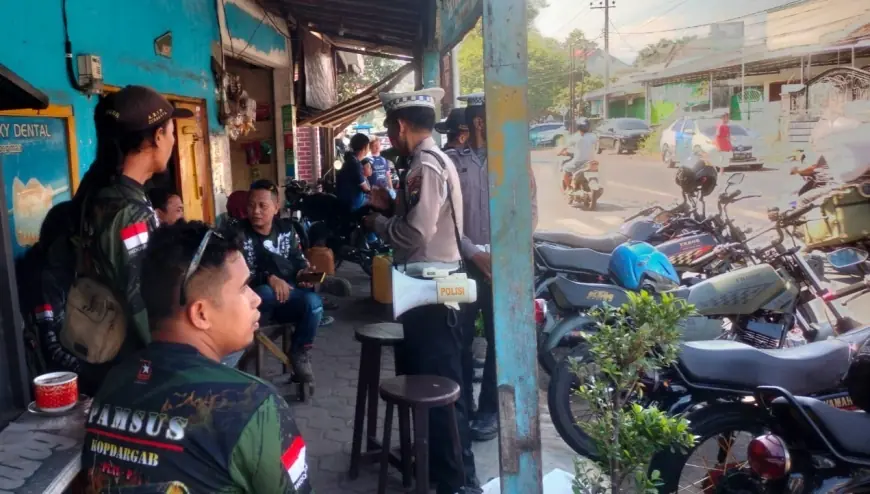 Polisi Ajak Komunitas RX King Jadi Pelopor Tertib Berlalu Lintas di Bondowoso