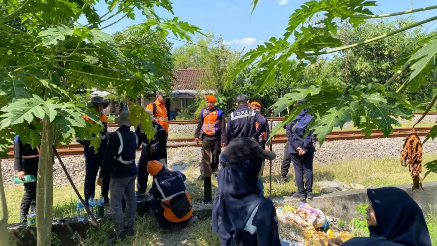 KAI Daop 8 Surabaya Tutup Lima Perlintasan Liar di Bojonegoro