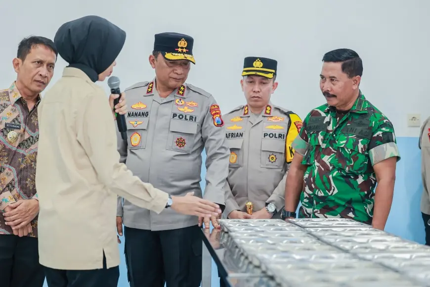 Kapolda Jatim Resmikan SPPG Polres Bojonegoro, Dorong Optimalisasi Program MBG