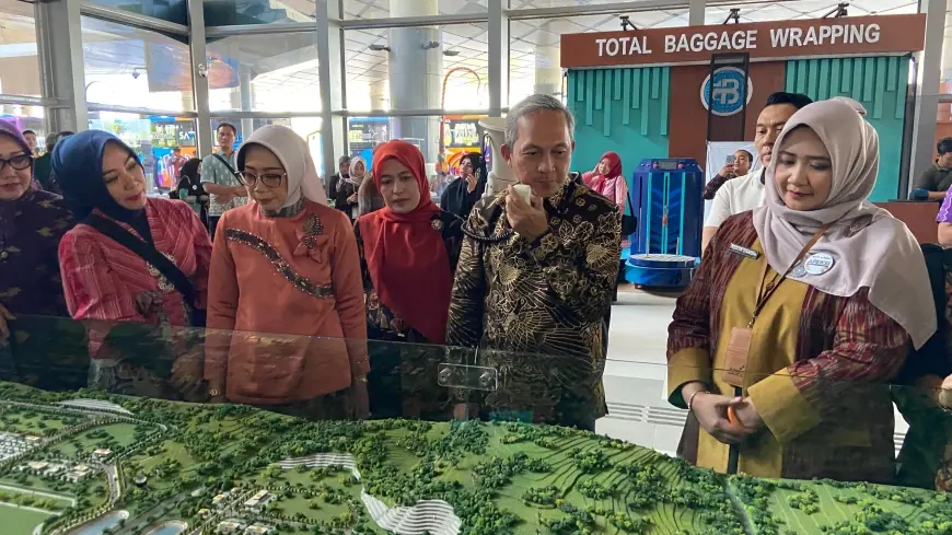 Para Istri Kepala Daerah Delegasi Apeksi Berharap Pemerintah Lebih Perhatikan Bandara Dhoho