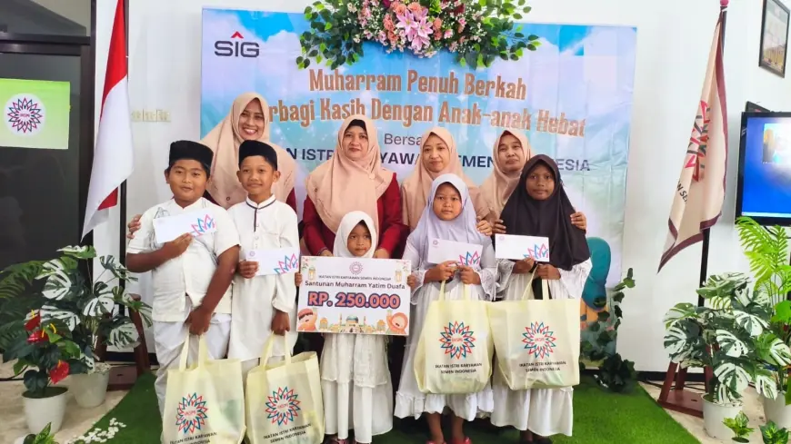 IIKSMI Santuni 305 Anak Yatim di Momen Muharram, Tebar Berkah di Tuban, Gresik, dan Jakarta