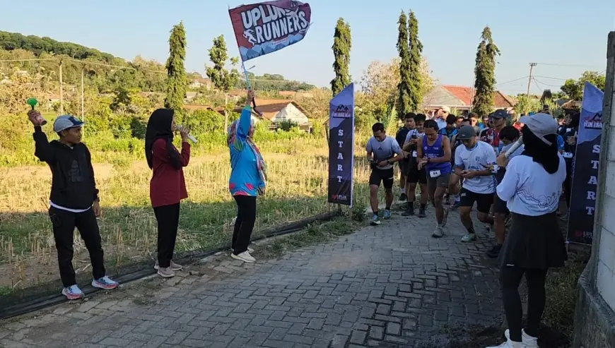 Potensi Wisata Gunung Pandan Terangkat lewat Trail Run, Komunitas Upluk Runner Sukses Gelar Event Lintas Alam