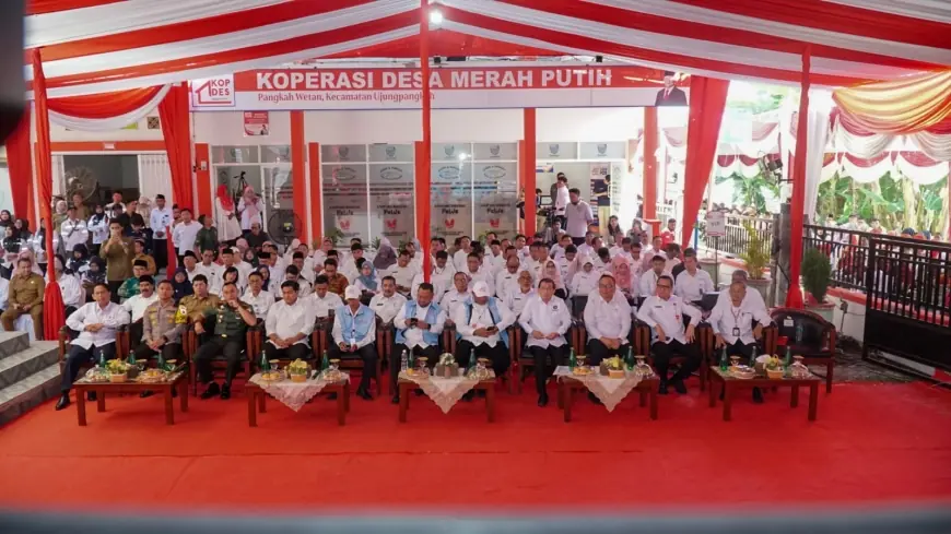 Dilaunching Serentak, Bupati Gresik Petakan Potensi Bisnis 356 Kopdes Merah Putih