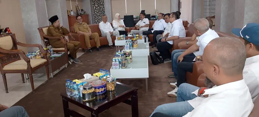 REI Komisariat Malang Audiensi dengan Bupati Pasuruan, Bahas Pembangunan Mal