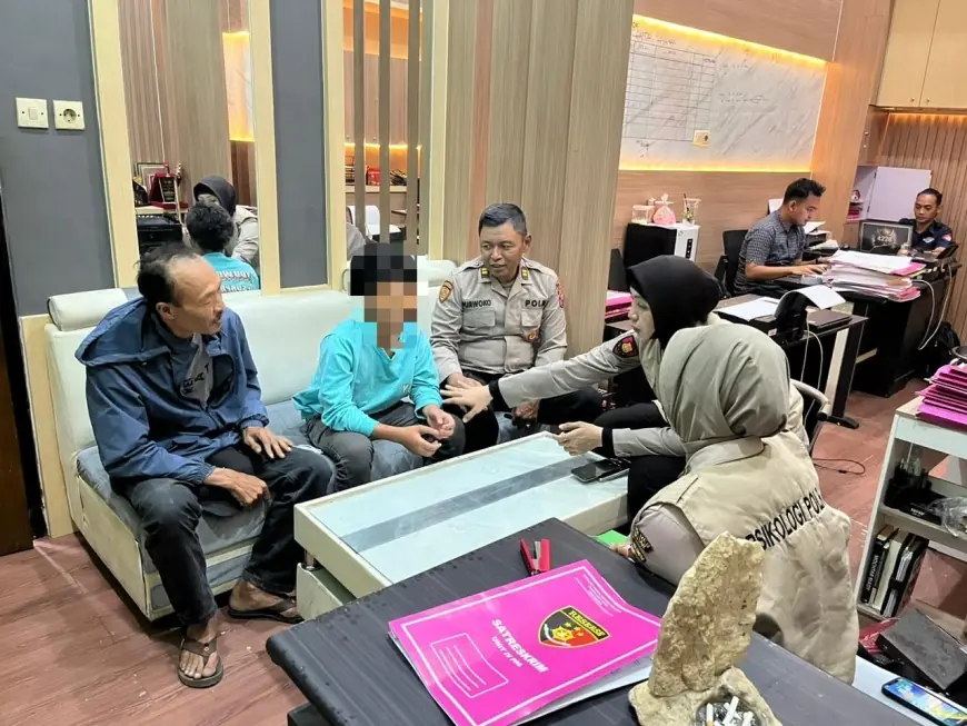 Polisi Beri Pendampingan Psikologis kepada Siswa Baru SMP di Blitar yang Jadi Korban Bullying