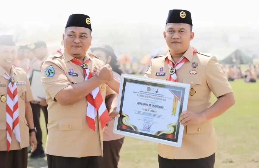 Semangat Kebersamaan Antar Narapidana, Lapas Tulungagung Raih Juara Umum Perkemahan Pemasyarakatan 2025