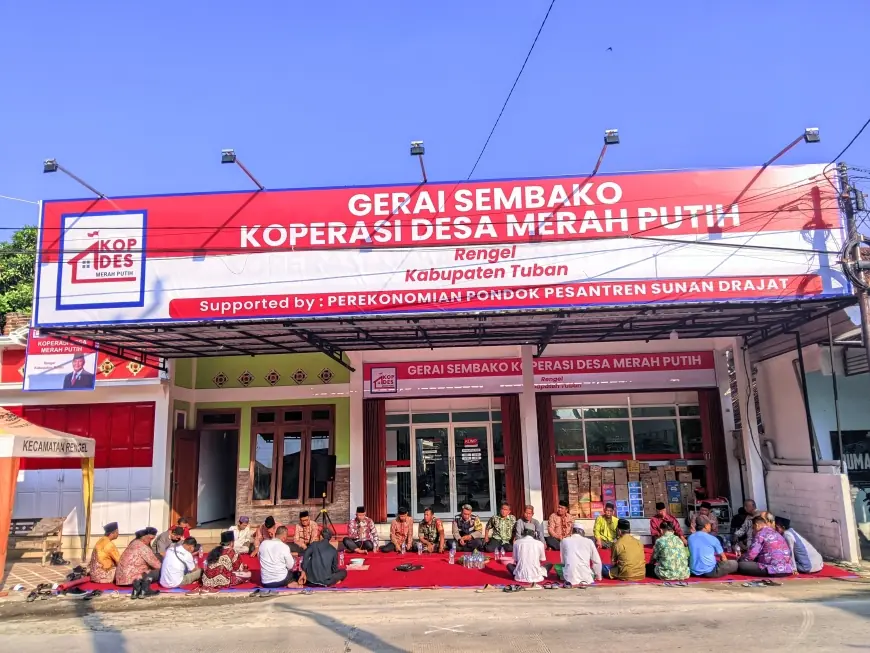 Usai Dibongkar karena Berpolemik, Koperasi Merah Putih di Tuban Dibuka Terbatas