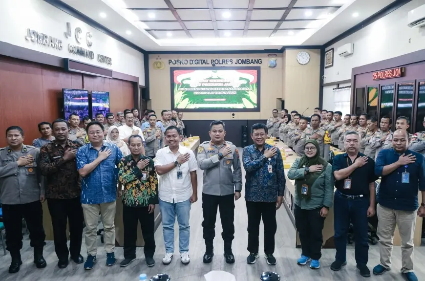 Polres Jombang Dorong Sinergi Ketahanan Pangan Produksi Jagung