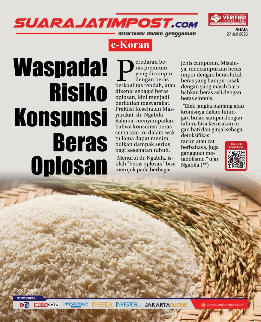eKoran, Edisi Ahad, 27 Juli 2025