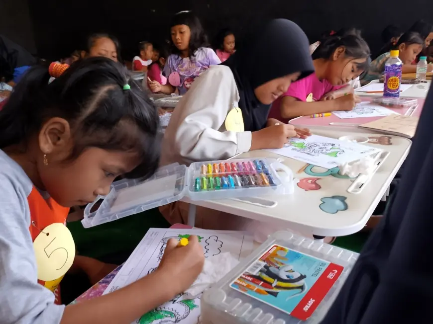 Warna-warni Perayaan Hari Anak Nasional 2025 di Eks Lokalisasi Surabaya