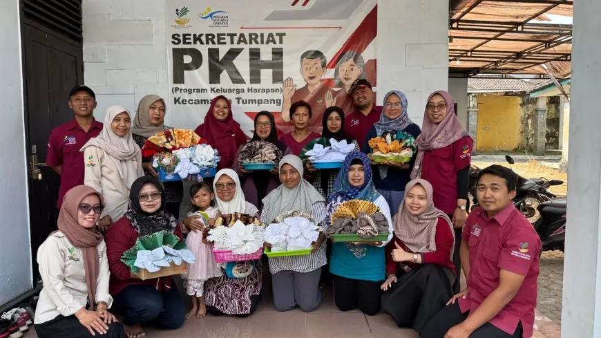 Jurus Baru PKH: Puluhan KPM di Tumpang Malang Dibekali Skill Bikin Hampers