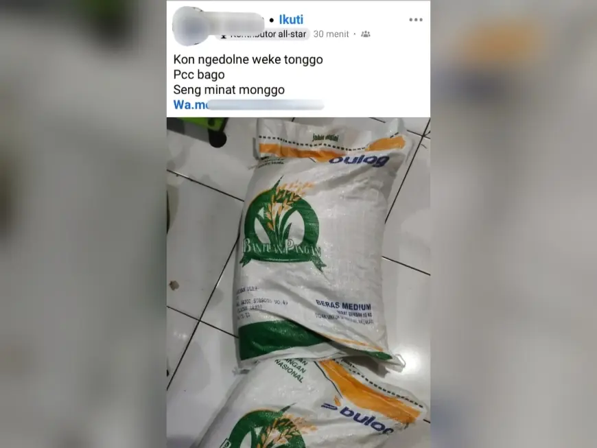 Bulog Sayangkan Aksi Penjualan Beras Bantuan di Tulungagung, Upayakan Pelacakan Lewat Perangkat Desa